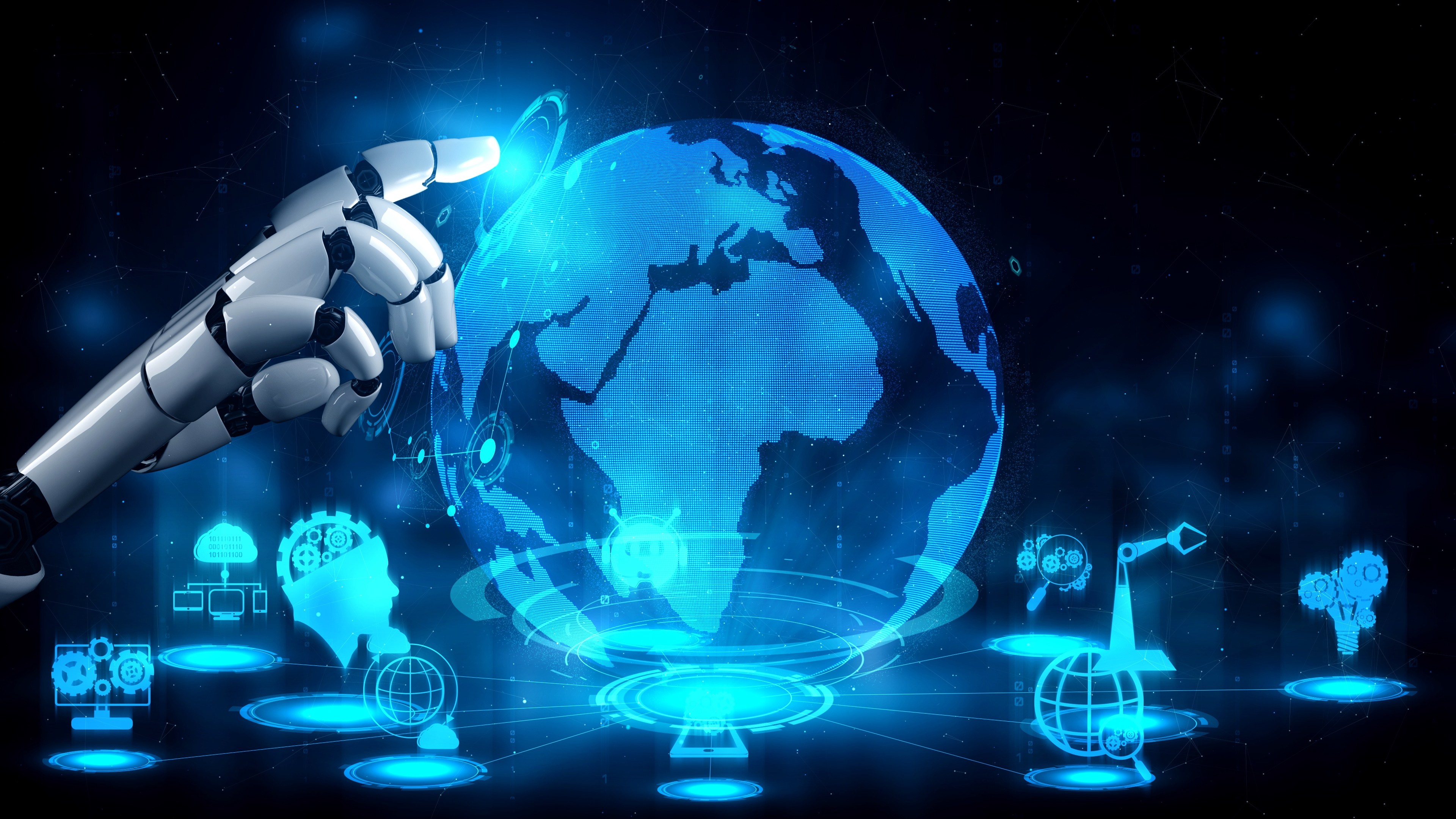 摄图网_330265467_未来的机器人人造智能 启发AI技术概念的人类人工智能安全数据科学互联网通讯制造业全世界手臂3d云计算(非企业商用)(1).jpg