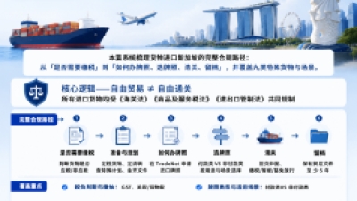 自由贸易≠自由通关，货进新加坡先搞懂这些